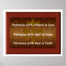 Buscar paciencia posters Biblia