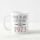 Buscar hecho en 1973 tazas Cumpleaños 50