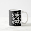 Buscar pronto para ser abuela tazas Ascendido a abuelo