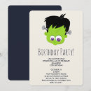 Buscar frankenstein invitaciones Divertido