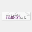 Buscar yo gusta pegatinas parachoque Feminista
