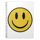 Buscar cara feliz libretas Sonriente
