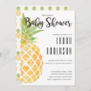 Buscar pineapple invitaciones Acuarela
