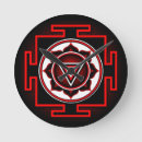 Buscar yantra relojes de pared Shiva