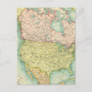 Buscar mapa de norteamérica postales Col