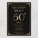 Buscar great gatsby invitaciones Negro