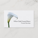 Buscar director funeraria de tarjetas de visita Floral