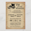 Buscar sombrero de copa invitaciones El casarse