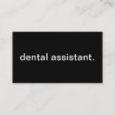 Buscar ayudante dentista de tarjetas de visita Moderno