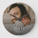 Buscar papá relojes de pared Tipografía