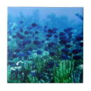 Buscar fondo azul marino azulejos Peces