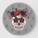 Buscar dia los muertos de relojes de pared Calaveras de azúcar