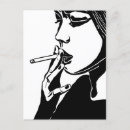 Buscar fumando postales Retrato