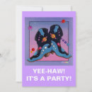 Buscar cowgirl boot invitaciones Cowboy