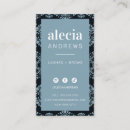 Buscar turquesa y negro tarjetas de visita Jefes