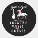Buscar música country pegatinas Vaquera