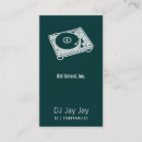 Buscar convertible tarjetas de visita Deejay