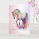 Buscar unicornio negro postales Chica