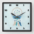 Buscar arte tribal relojes de pared Boho