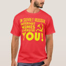 Buscar rusia soviética camisetas Rojo