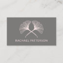 Buscar ginkgo tarjetas de visita Profesional