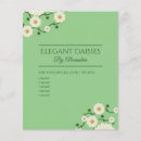 Buscar planificador de eventos flyers Blanco