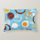 Buscar círculo geométrico cojines Blanco