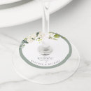 Buscar elegante identificadores de copas Blanco