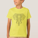 Buscar cabeza del elefante camisetas Zendoodle