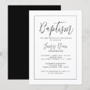 Buscar blanco negro invitaciones para bautizos Cruzar