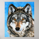 Buscar lobo gris posters Blanco