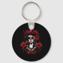 Buscar la catrina llaveros Día de los muertos