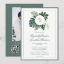 Buscar orquídea verde invitaciones Código qr