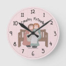 Buscar amor la amistad relojes de pared General y unisex