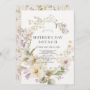 Buscar día de la madre elegante invitaciones Floral