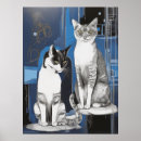 Buscar dos gatos posters 9 º gata