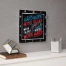 Buscar trabajo duro relojes de pared Para todos
