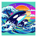 Buscar ballena de la mamá posters Mar