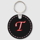 Buscar letra t llaveros Iniciales
