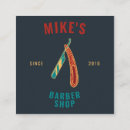 Buscar maquinilla afeitar de tarjetas de visita Peluquero