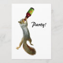 Buscar ardilla invitaciones Fiesta