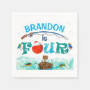 Buscar niños servilletas Cuarto cumpleaños