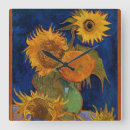 Buscar girasoles relojes de pared Van gogh