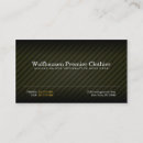 Buscar pinstripe tarjetas de visita Masculino