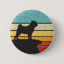 Buscar pug chapas Amante del perro