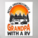 Buscar autocaravana posters Viaje al parque nacional
