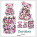 Buscar punk pegatinas Para niños