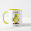 Buscar pollo del dibujo animado tazas Humor