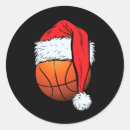 Buscar baloncesto pegatinas Navidad