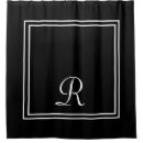 Buscar rayas negras cortinas de baño General y unisex